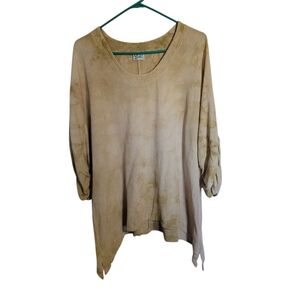 Oh My Guaze Cotton Tie-Dye Blouse